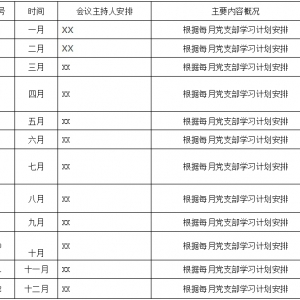 2024年度党建工作计划